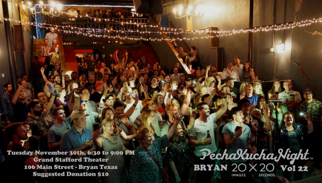 Pecha Kucha at the Grand Stafford